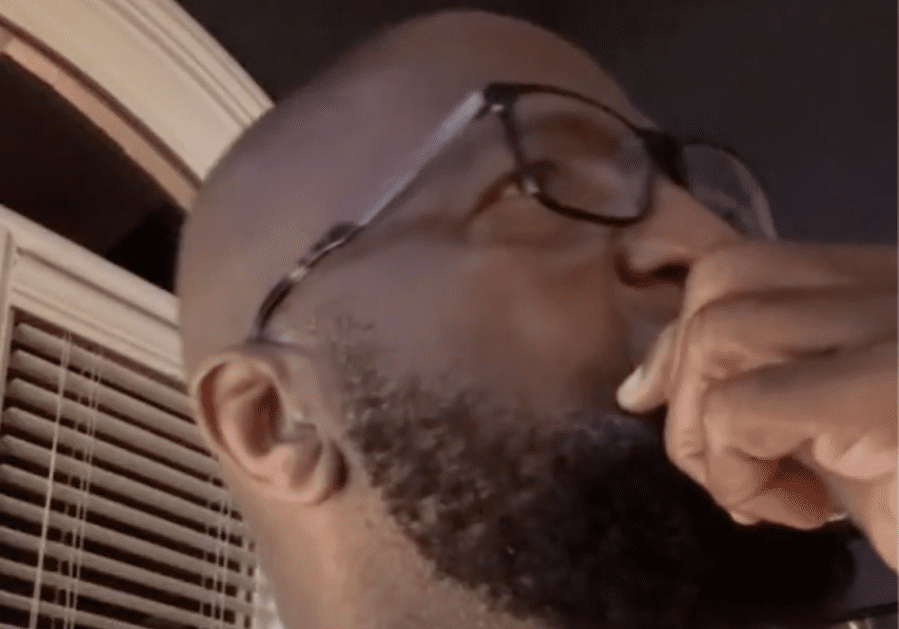 Rickey Smiley Hand On Chin